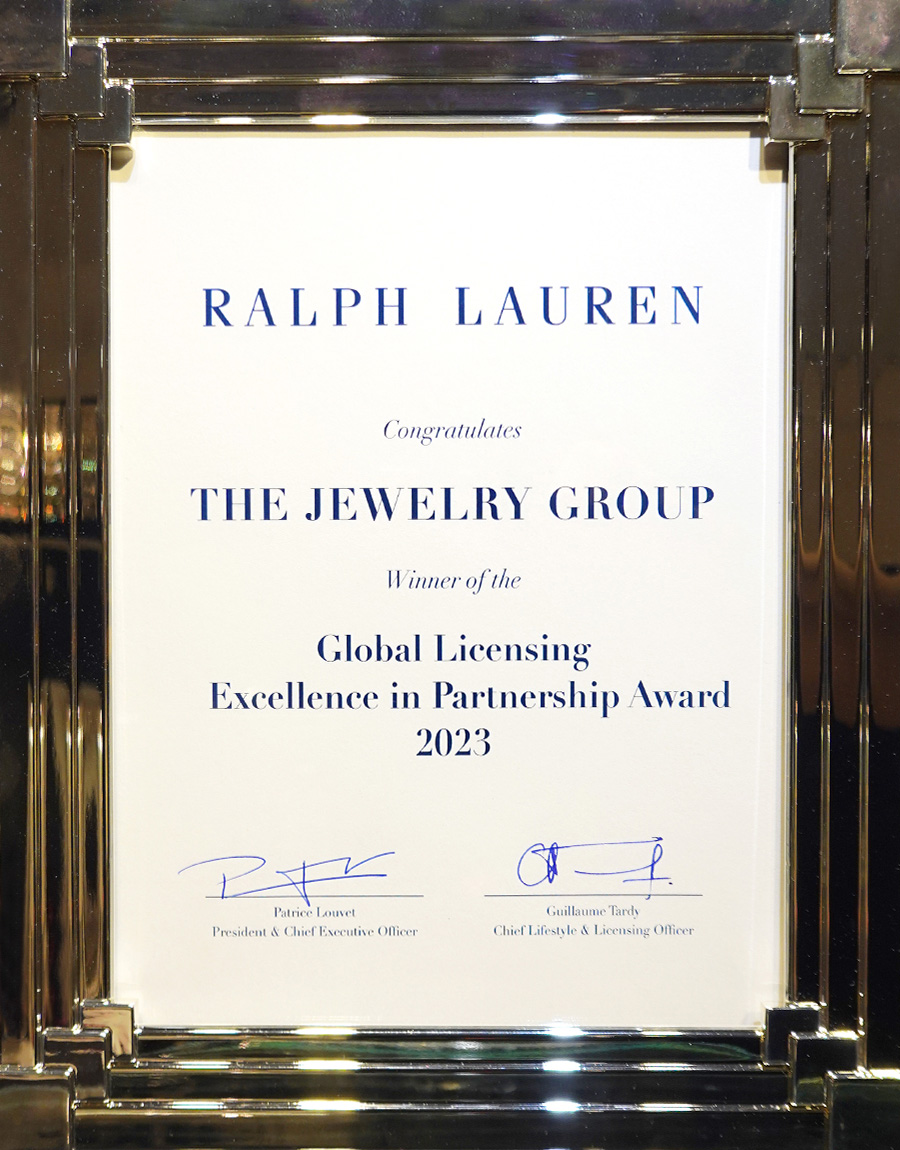 Award for Global Licensing Excellence in Partnership 2023