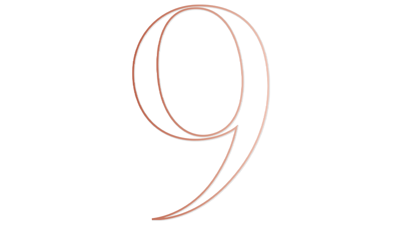 The number 9